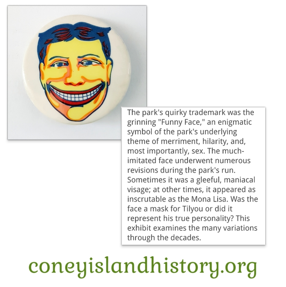 Coney Island Hysterical Society 1983 Button Pin - Picture 7 of 8
